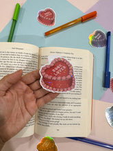 Load image into Gallery viewer, Book Lover Cake Magnetic Bookmark
