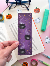 Load image into Gallery viewer, Witch Themed Halloween Bookmark
